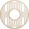 Ekena Millwork Empire Wood Fretwork Pierced Ceiling Medallion, Alder, 34"OD x 12 1/2"ID x 1/4"T CMWP34X34X0250EPAL - alternate 1